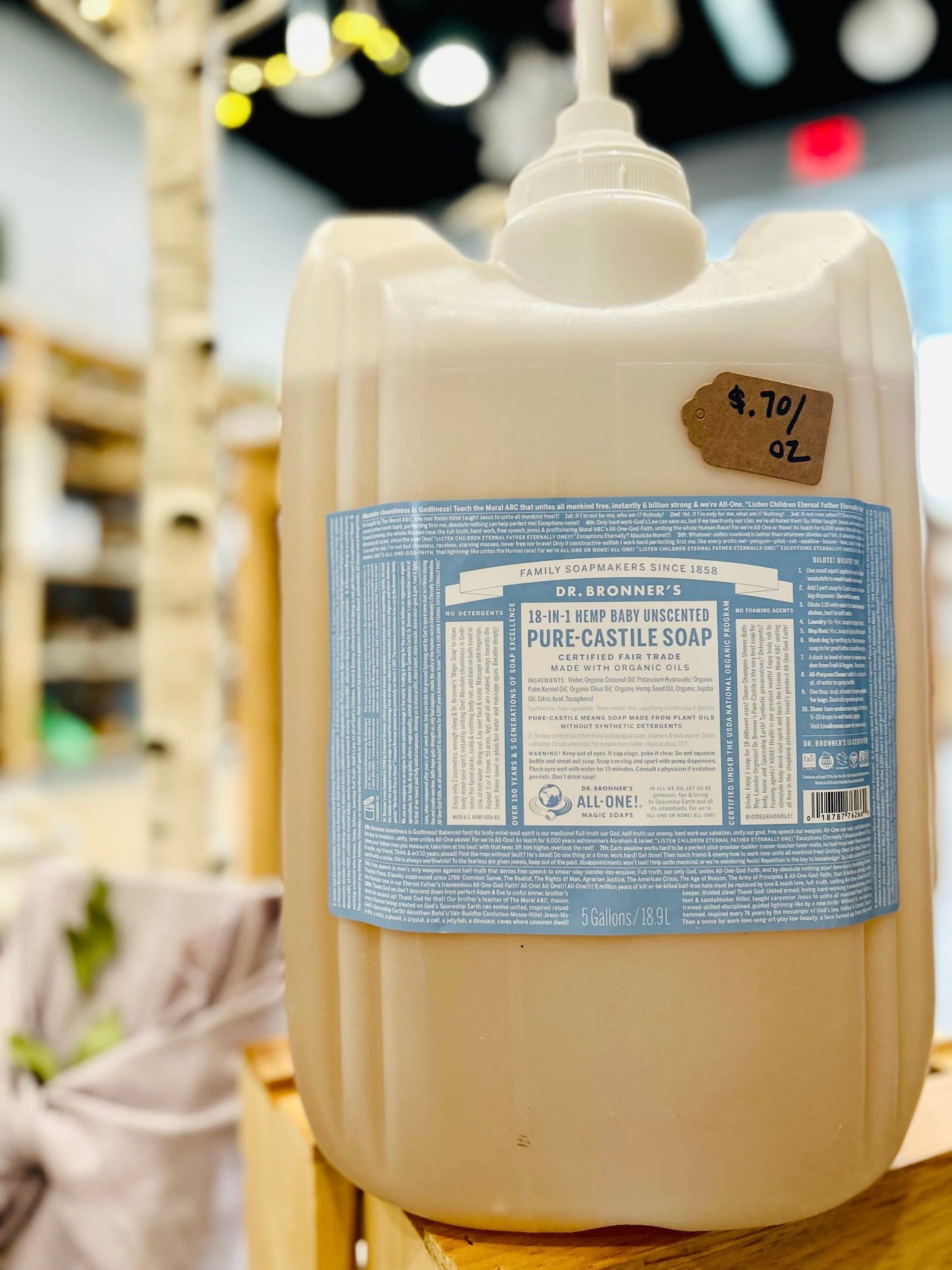 Dr. Bronner's Castile Soap, 16 fl oz