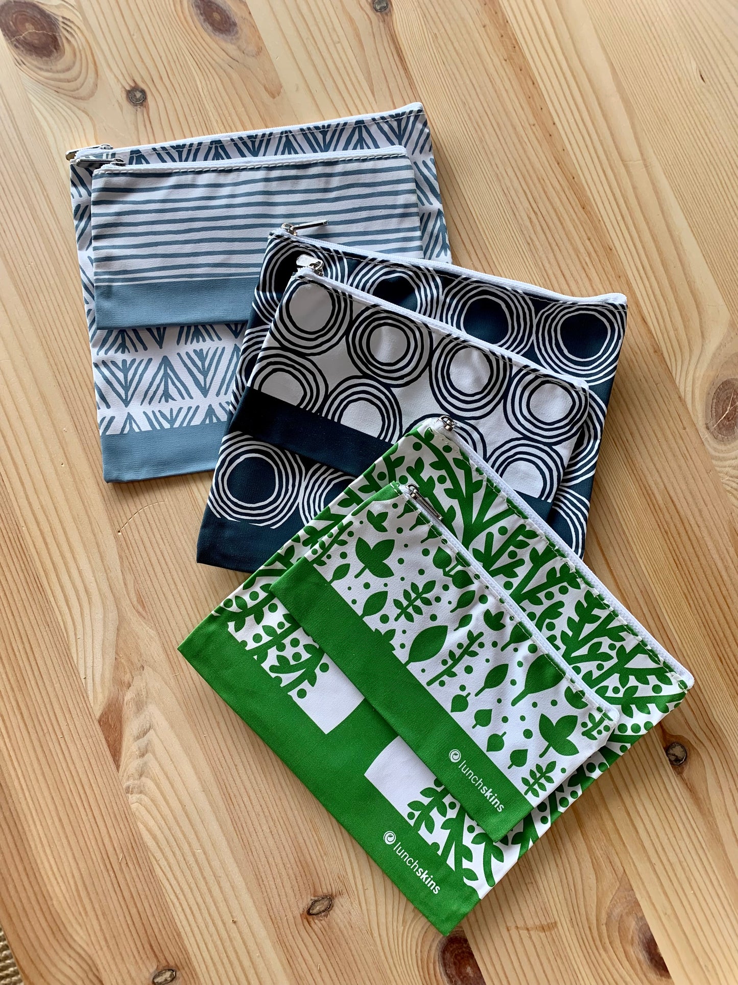 Reusable Zippered Sandwich Bag + Snack Bag 2-Pack