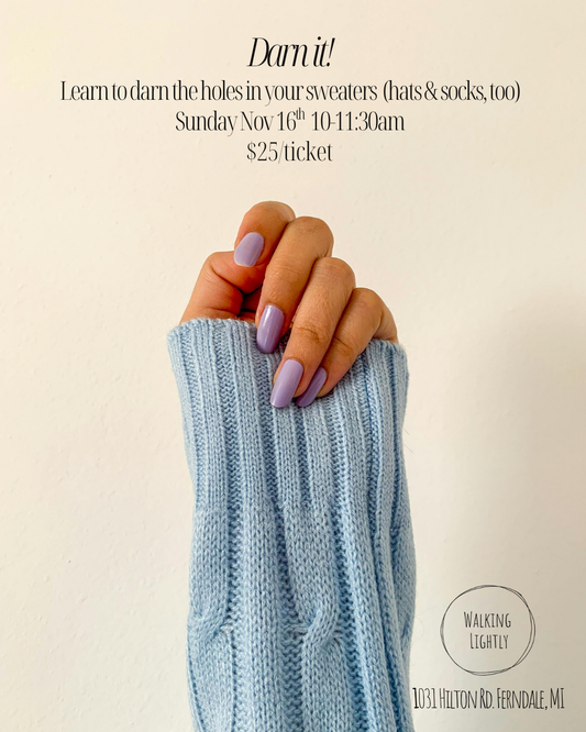 Community Learning Session: Darn it!