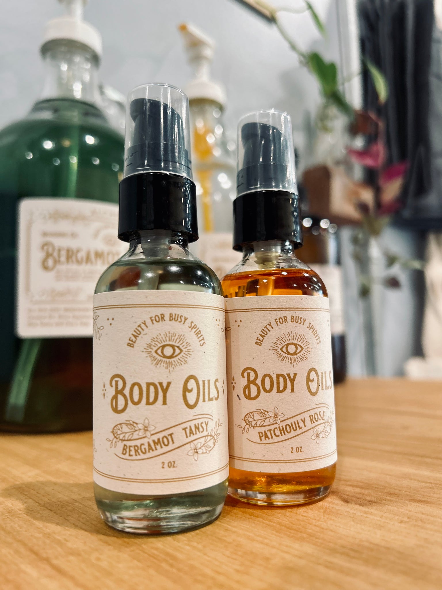Locally Made Body Oils