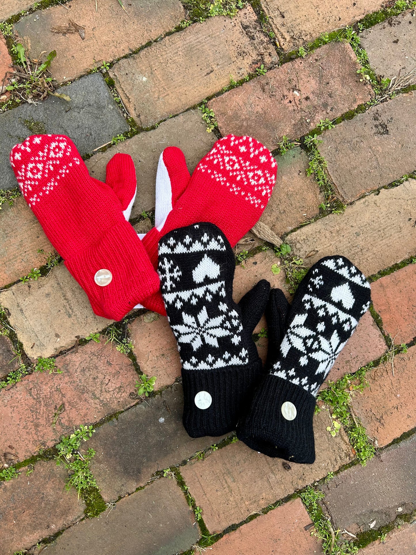 Upcycled Mittens