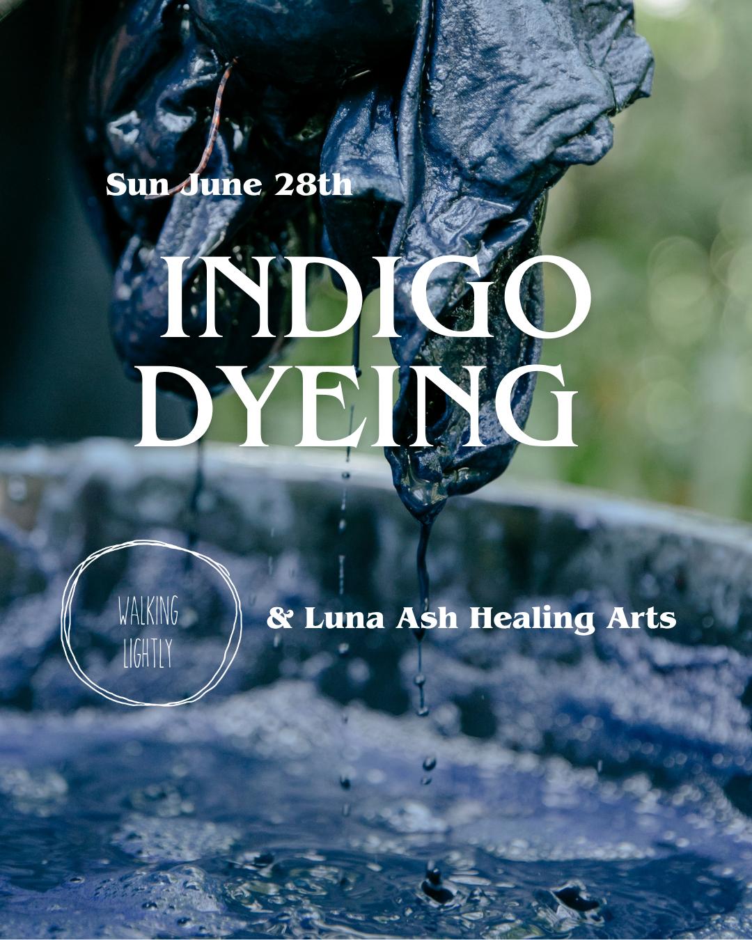 Community Learning Session: Indigo Dyeing