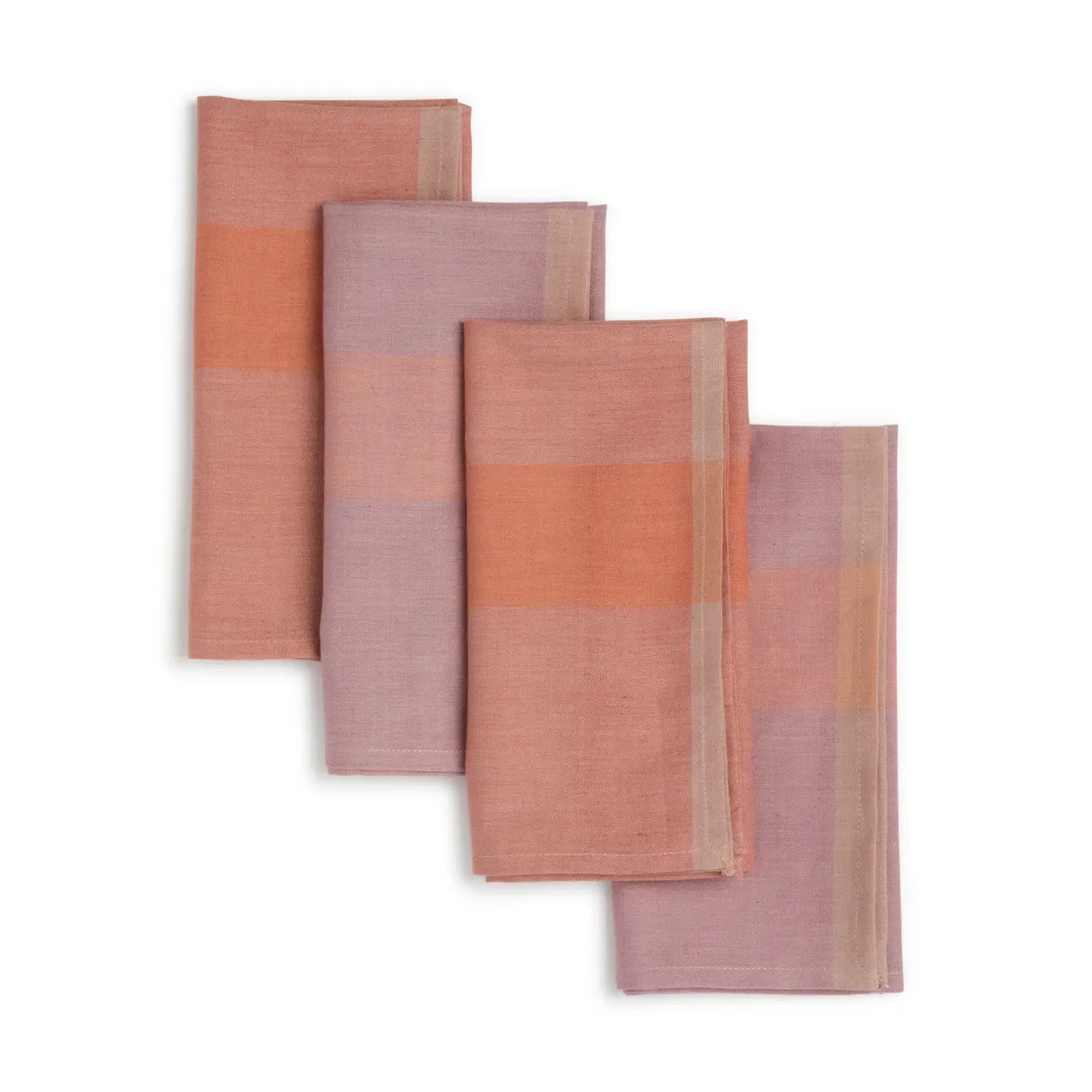 Reusable Napkins, set of 4, handwoven cotton, fair trade