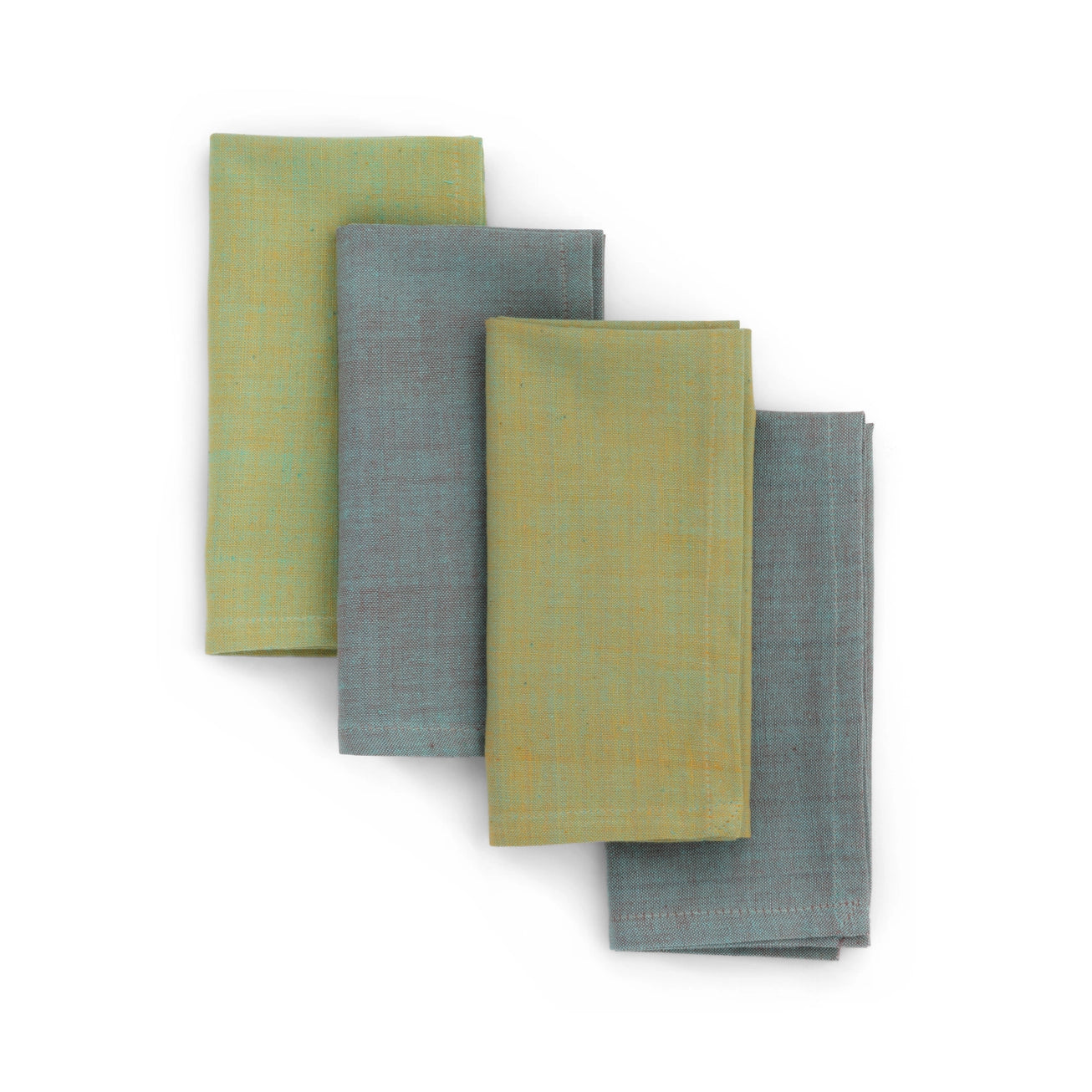 Reusable Napkins, set of 4, handwoven cotton, fair trade