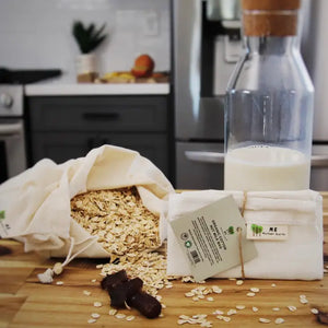 Nut Milk Bag, Organic Hemp Cotton