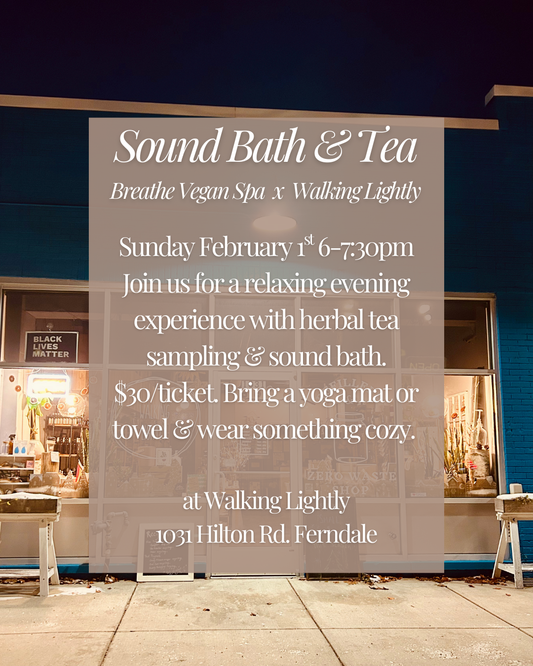 Community Learning Session: Sound Bath & Tea Sampling