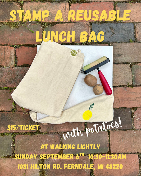 Community Learning Session: Stamp Your Own Lunch Bag