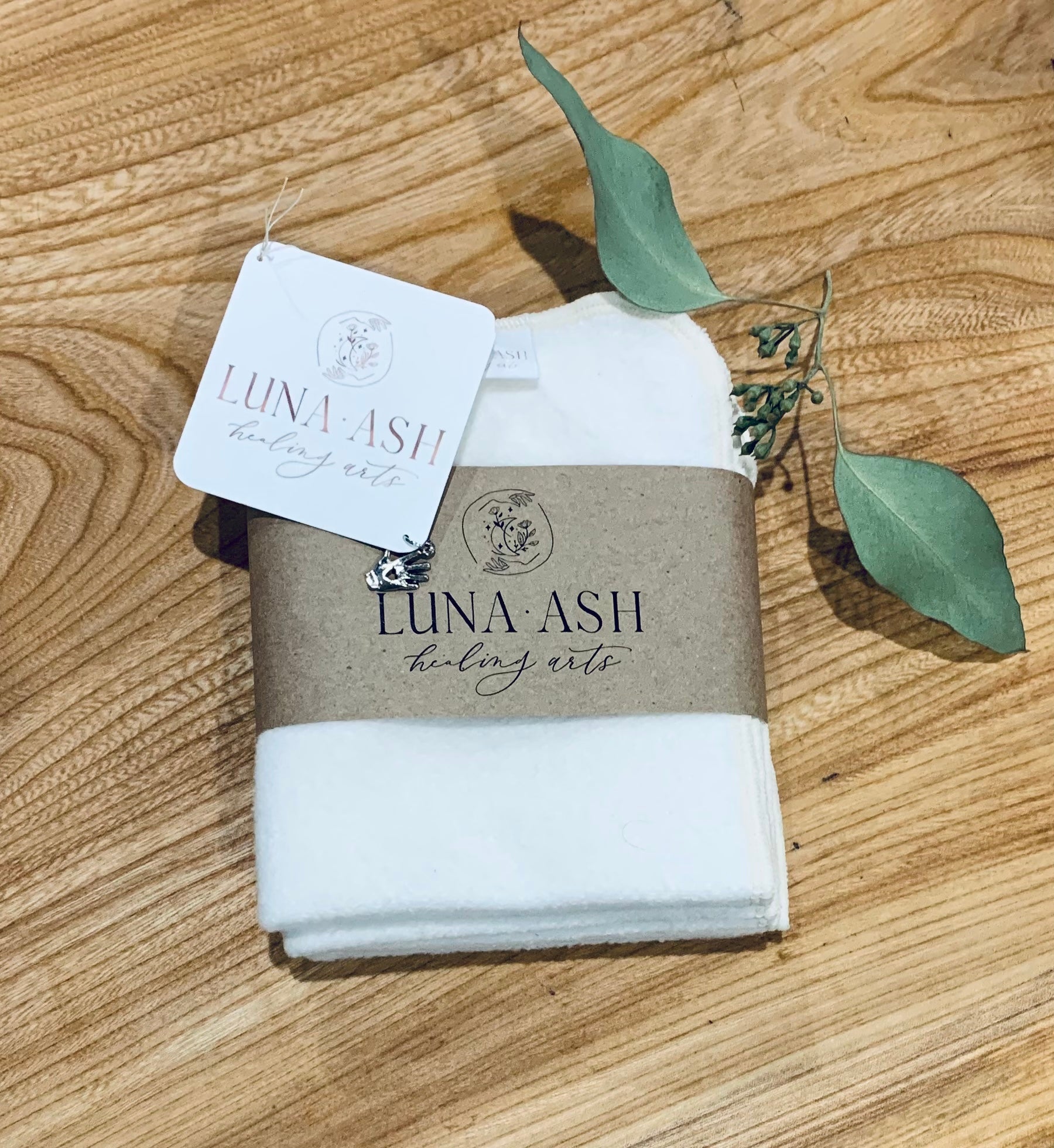 Washcloth Set of 4, Organic & Locally Handcrafted