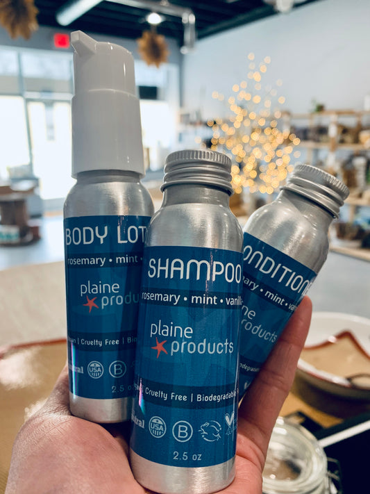 Travel Shampoo, Conditioner, Body Lotion
