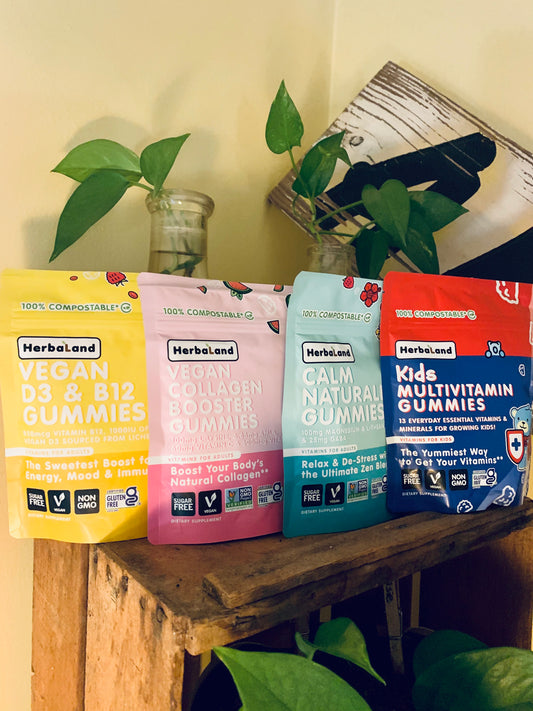 Gummy Vitamins in Compostable Pouches