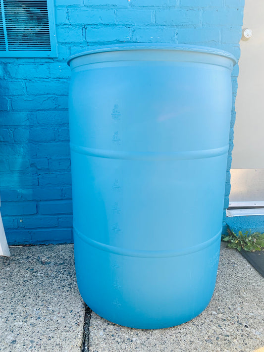 55 gallon drum, for rain barrel