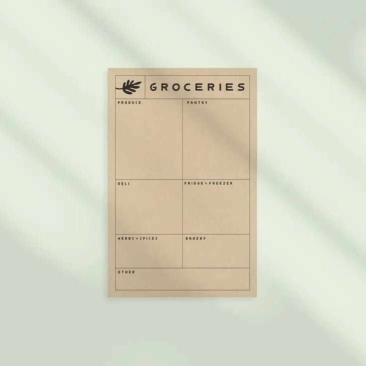 Grocery Notepad