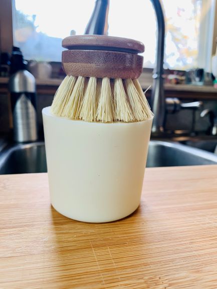 Sisal Kitchen Brush with Handle